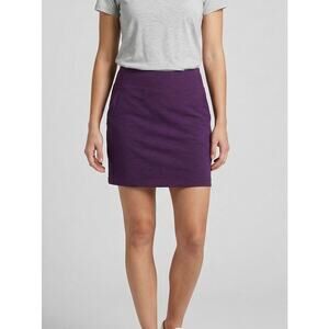 Duluth Trading Co. XS Womens Purple Skirt Nylon Polyester Spandex